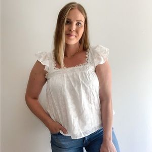 Flutter Sleeve Blouse